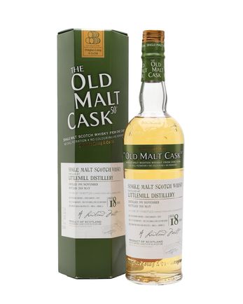 Littlemill 1991 18 jaar oud Old Malt Cask #6201 Douglas Laing
