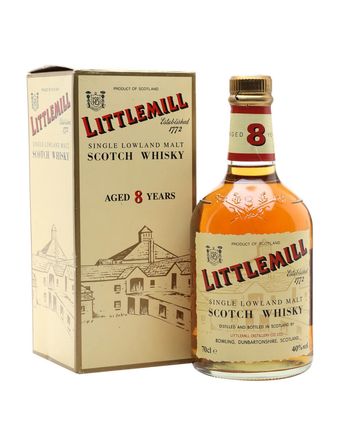 Littlemill 8 jaar oud Bottled 1990s