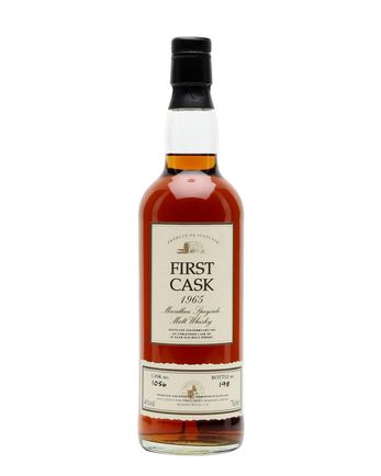 Macallan 1965 29 jaar oud Sherry Cask First Cask