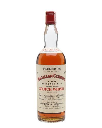 Macallan Glenlivet 1937 34 jaar oud Sherry Cask G M Gordon & Macphail
