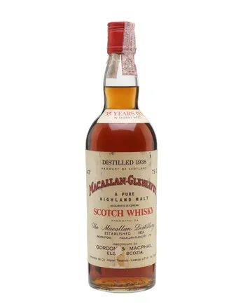 Macallan Glenlivet 1938 35 jaar oud Sherry Cask G M Gordon & Macphail