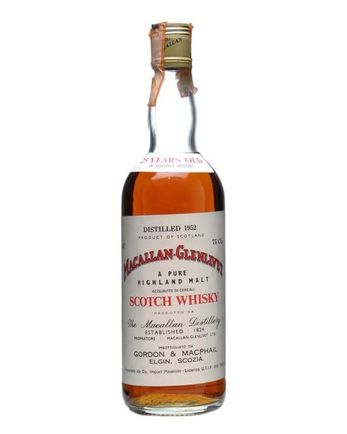Macallan 1952 25 jaar oud Gordon & Macphail