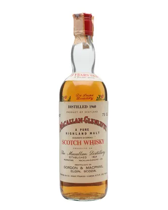 Macallan Glenlivet 1960 15 jaar oud Sherrywood Gordon & Macphail