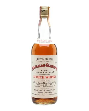 Macallan Glenlivet 1961 15 jaar oud Gordon & Macphail