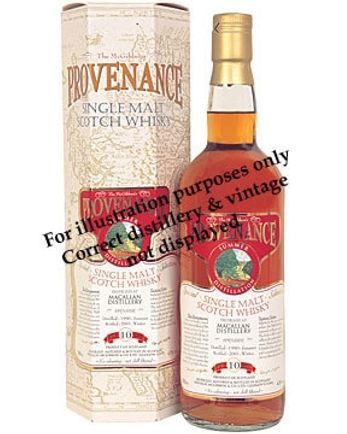 Macallan 1990 10 jaar oud Sherry McGibbon's Provenance