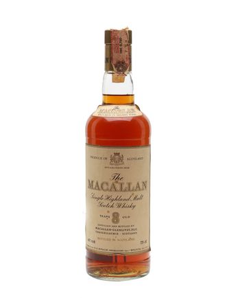 Macallan 8 jaar oud Bottled 1980s 75cl