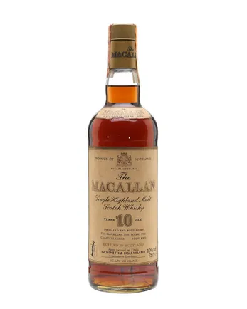 Macallan 10 jaar oud Bottled