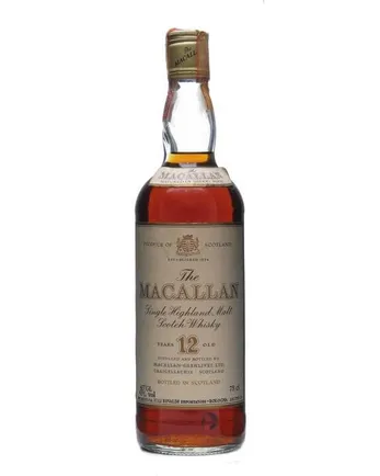 Macallan 12 jaar oud Bottled 1980s