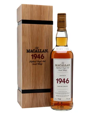 Macallan 1946 56 jaar oud Fine Rare