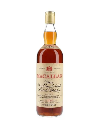 Macallan 1955 Sherry Bottled 1970s