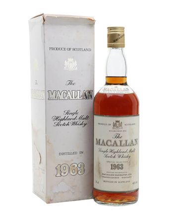 Macallan 1963 17 jaar oud Bottled 1970's