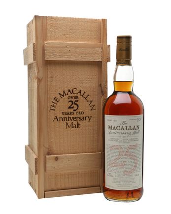 Macallan 1972 25 jaar oud Bottled 1998