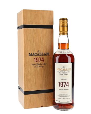 Macallan 1974 30 jaar oud Fine Rare