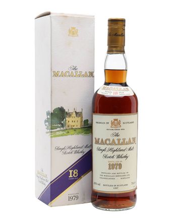 Macallan 1979 18 jaar oud Vintage Label