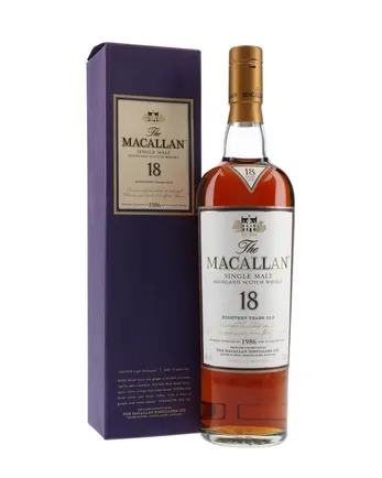 Macallan 1986 18 jaar oud Sherry Oak
