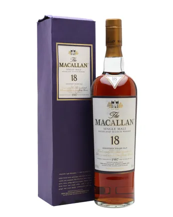 Macallan 1987 18 jaar oud Sherry Oak