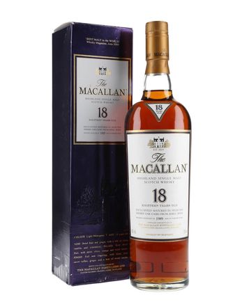 Macallan 1989 18 jaar oud Sherry Oak