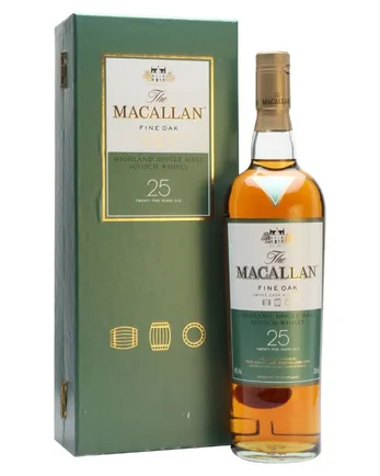Macallan 25 jaar oud Fine Oak