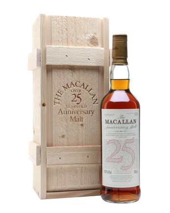 Macallan 25 jaar oud Anniversary Malt Sherry Oak