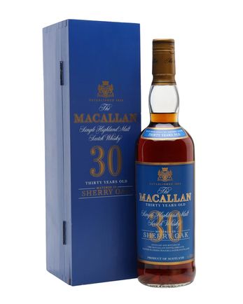 Macallan 30 jaar oud Blue Label
