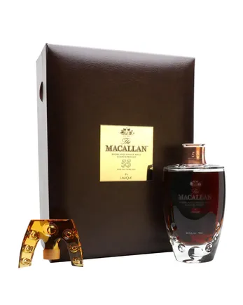 Macallan 55 jaar oud Lalique Crystal Decanter