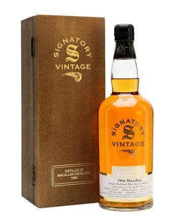 Macallan 1966 34 jaar oud Cask #4182 Signatory
