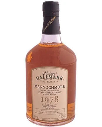 Mannochmore 1978 22 jaar oud Vintage Hallmark