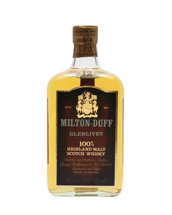 Miltonduff Glenlivet 12 jaar oud Bottled 1980's