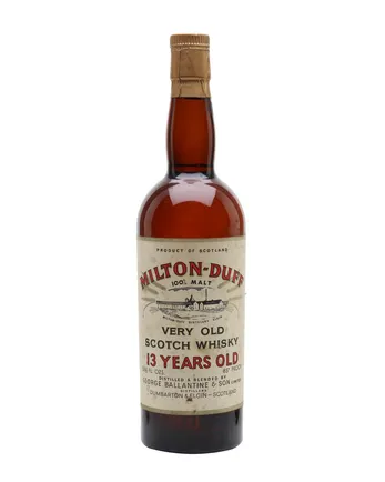 Miltonduff 13 jaar oud Bottled 1960s