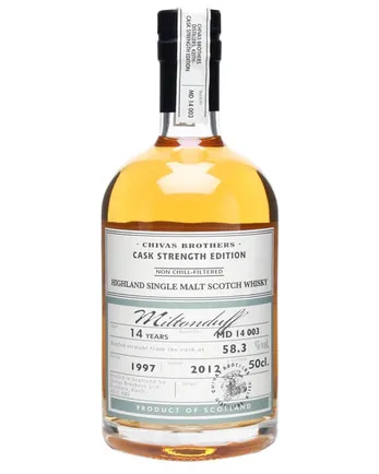 Miltonduff 1997 14 jaar oud Cask Strength Edition
