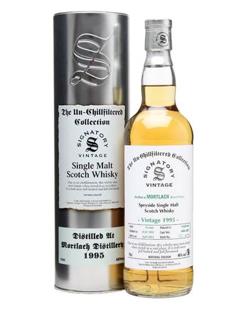 Mortlach 1995 16 jaar oud Cask #4086 4087 Signatory Un-Chillfiltered Collection