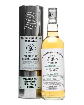 Mortlach 1995 17 jaar oud Casks #4090+1 Signatory Un-Chillfiltered Collection