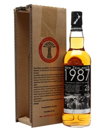 New Zealand's 1987 24 jaar oud Touch Pause Engage The New Zealand Malt Whisky Company Ltd