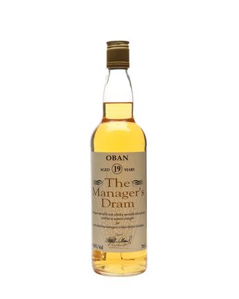 Oban 19 jaar oud Manager's Dram