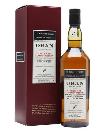 Oban 2000 Managers' Choice Cask 1186