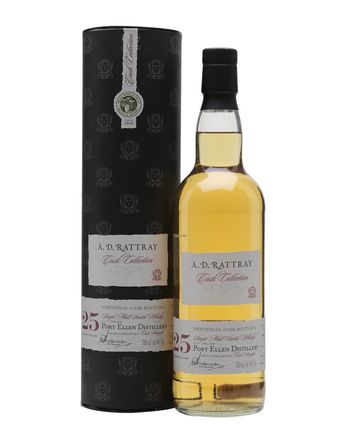 Port Ellen 1982 25 jaar oud Cask #2466 Dewar Rattray Cask Collection