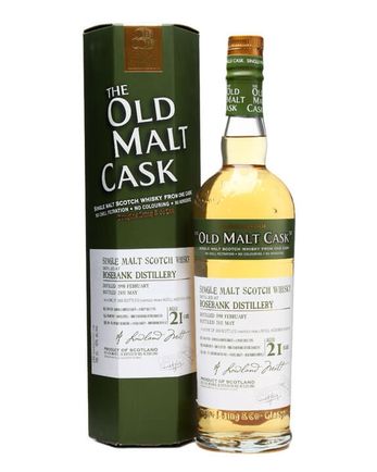 Rosebank 1990 21 jaar oud Old Malt Cask #7181 Douglas Laing
