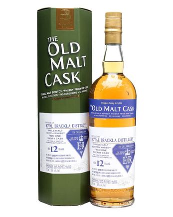 Royal Brackla 12 jaar oud Queen's Diamond Jubilee Douglas Laing Old Malt Cask