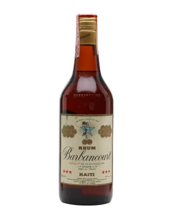 Barbancourt 3 Star Rum Bottled 1970s