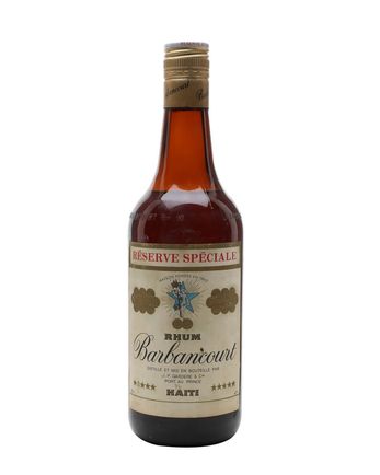 Barbancourt 5 Star Rum Bottled 1960s