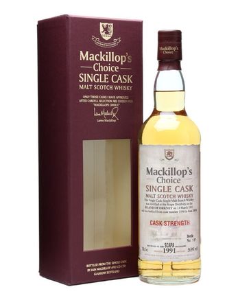 Scapa 1991 19 jaar oud Cask #1190 Mackillop's