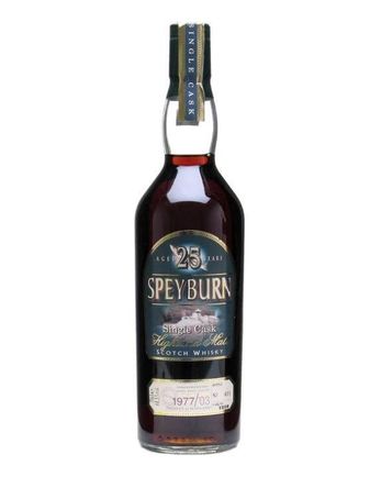 Speyburn 1977 25 jaar oud Sherry Cask