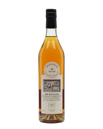 Springbank 1965 31 jaar oud The Bottlers