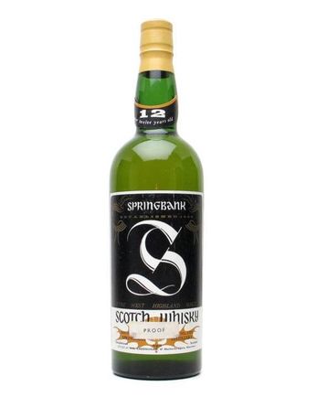 Springbank 12 jaar oud Bottled 1970's Cadenhead's