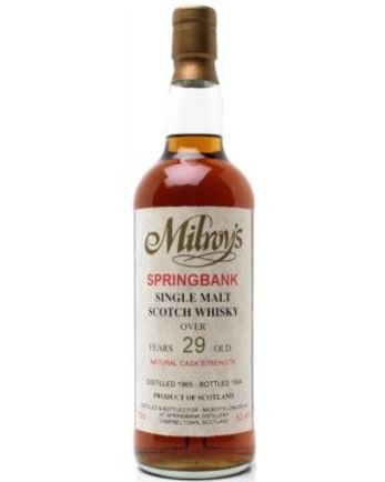 Springbank 1965 29 jaar oud Dark Milroy's
