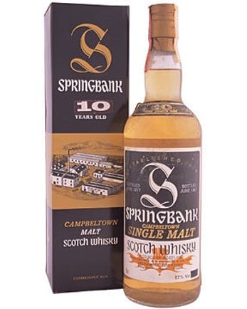 Springbank 10 jaar oud 75cl