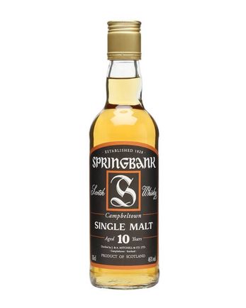 Springbank 10 jaar oud Half Bottle
