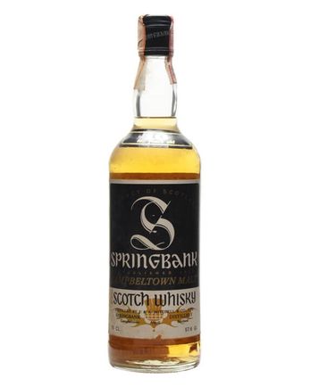 Springbank 10 jaar oud Bottled 1980s 75cl