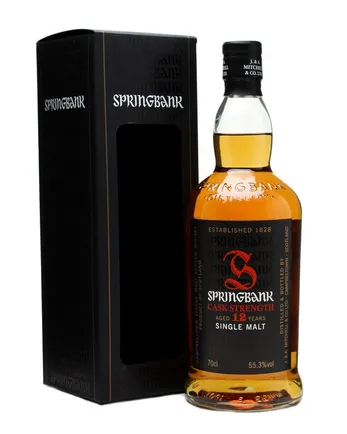 Springbank 12 jaar oud Cask Strength Batch 3