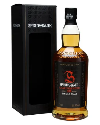 Springbank 12 jaar oud Cask Strength Batch 4